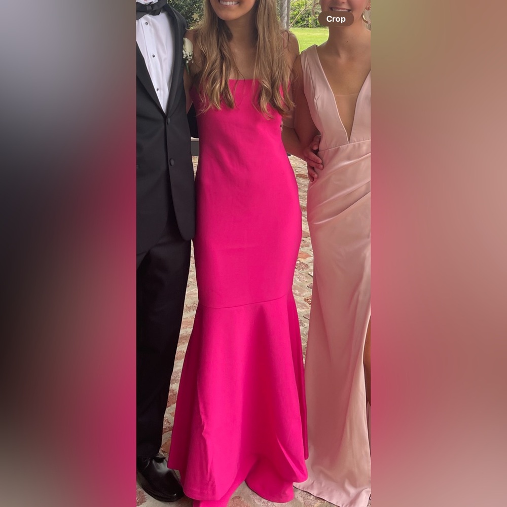 Likely Aurora Gown Vibrant Pink